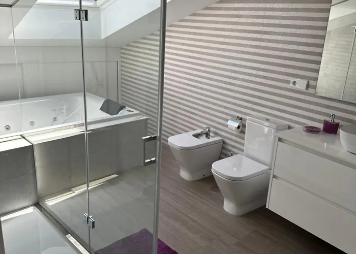 アパート Atico Mirando O Mar ポルト・ド・ソン