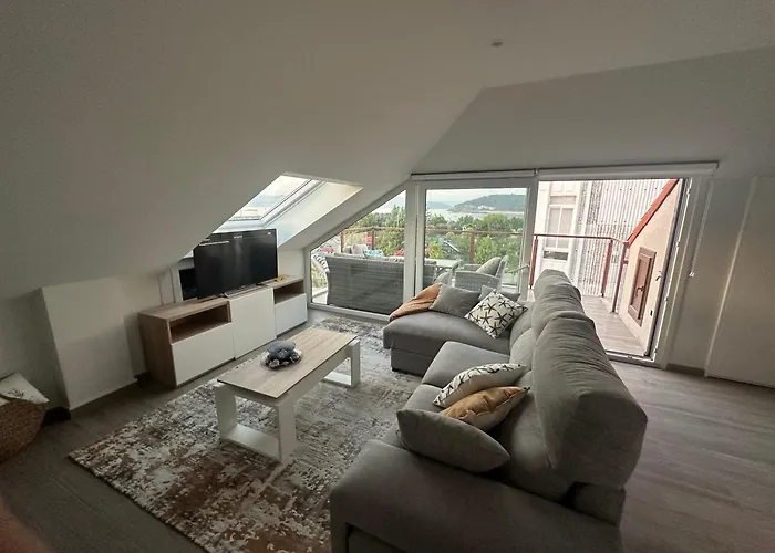 Atico Mirando O Mar アパート *