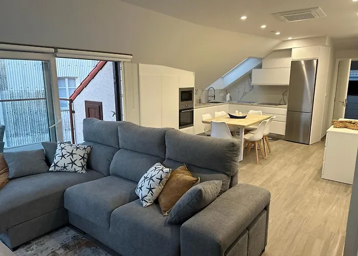 アパート Atico Mirando O Mar *