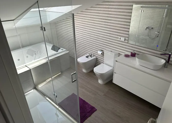 アパート Atico Mirando O Mar ポルト・ド・ソン